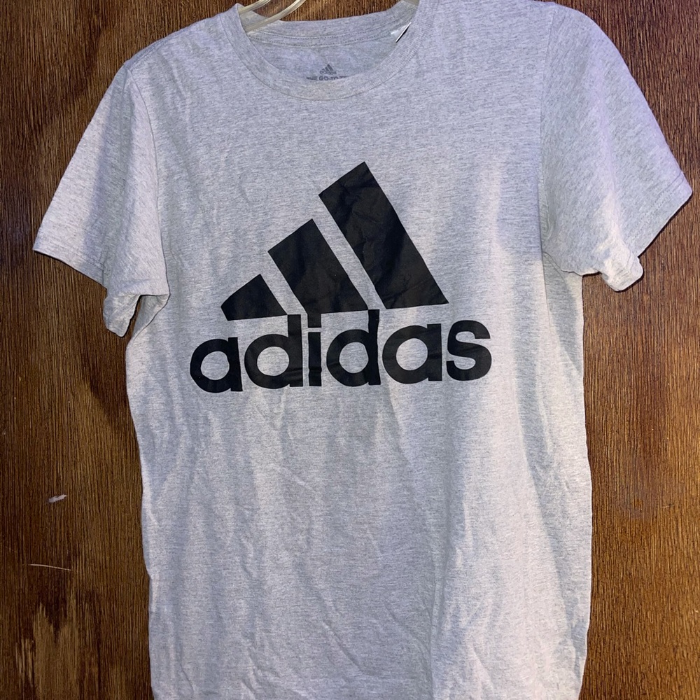Adidas grey t-shirt